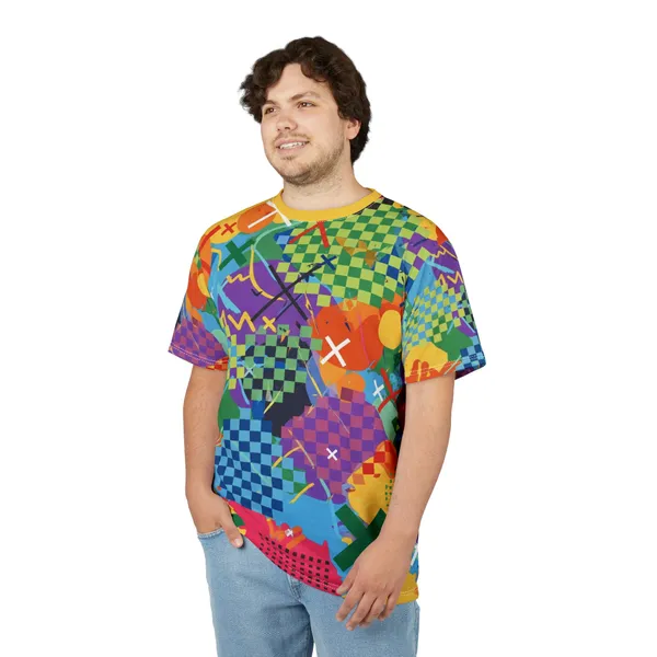 Stylish_Abstract_Checks_T_Shirt_White_Stitching_4_Oz
